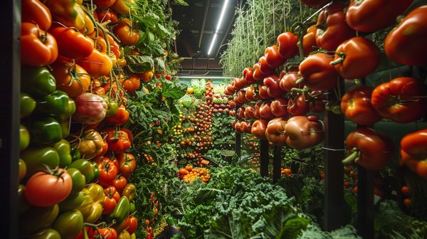 Comment aménager un potager vertical en intérieur... pour des récoltes toute l'année !