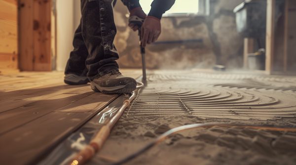 Comment installer un parquet en liège sur un sol chauffant ?