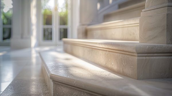 Nez de marche en grès cérame sur mesure en Loire-Atlantique